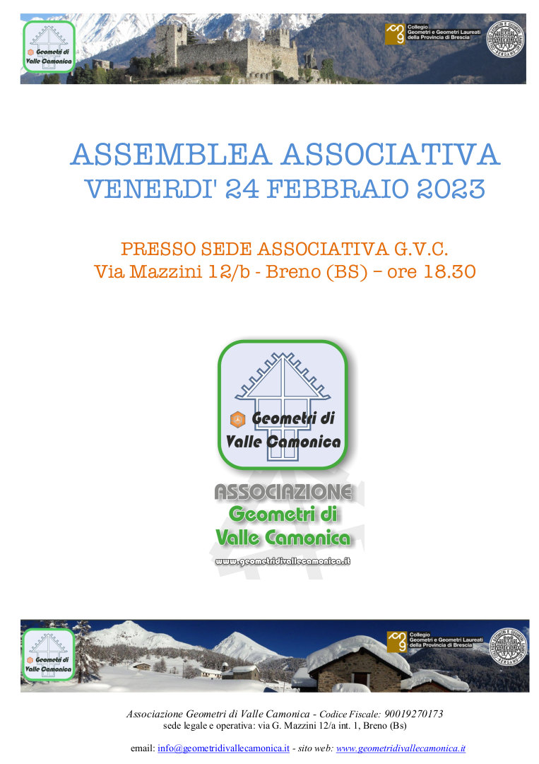 24 feb. 2023: assemblea dei soci